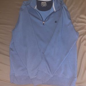 Large, IZOD Advantage Performance Quarter-zip Long Sleeve Pullover